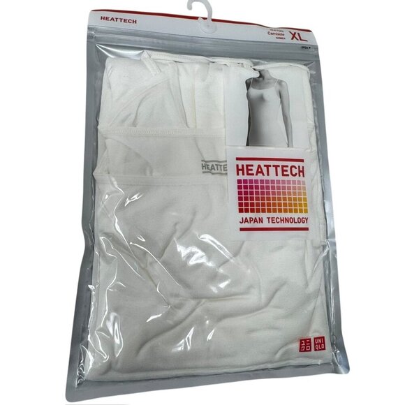 UNIQLO HEATTECH Camisole Women’s XL White Thermal Undershirt NWT heat tech - Picture 1 of 4